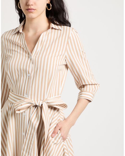 Camicettasnob Natural Midi-Kleid