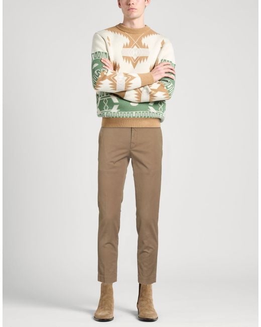 Incotex Natural Pants Cotton, Elastane for men