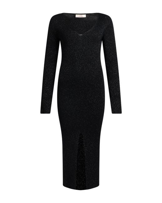 Jucca Black Midi Dresses