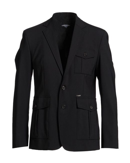 DSquared² Black Blazers for men
