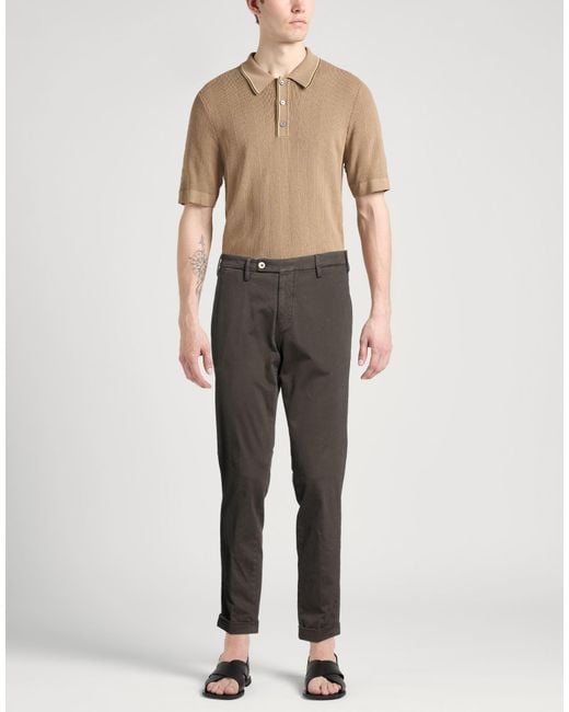 Michael Coal Gray Trouser for men
