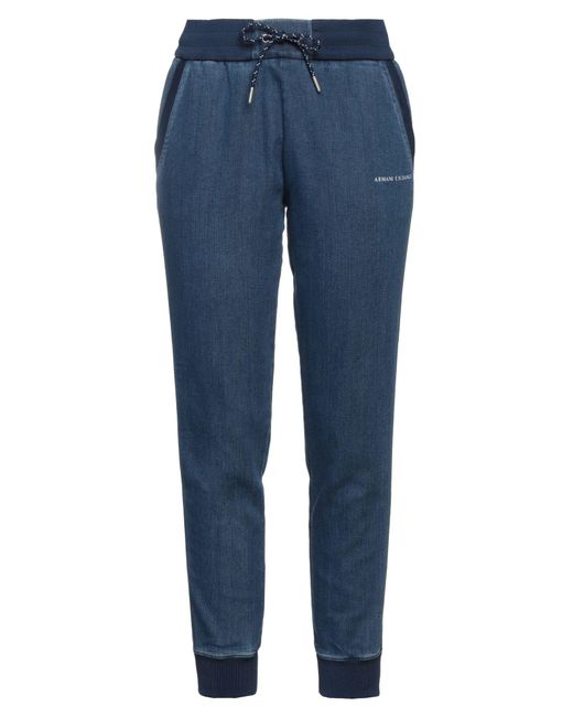 Armani Exchange Blue Trouser