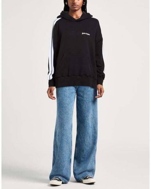 Palm Angels Black Sweatshirt