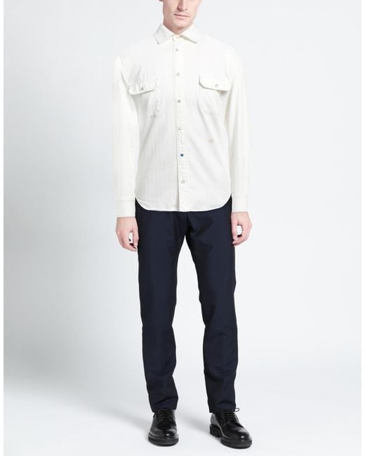 Jacob Cohen White Shirt Cotton for men