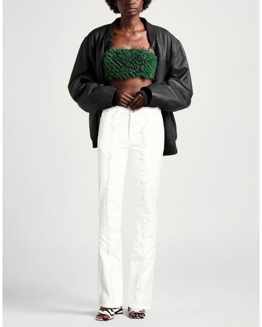 Grifoni White Jeans Cotton