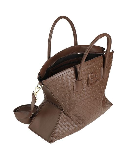La Fille Des Fleurs Brown Handbag