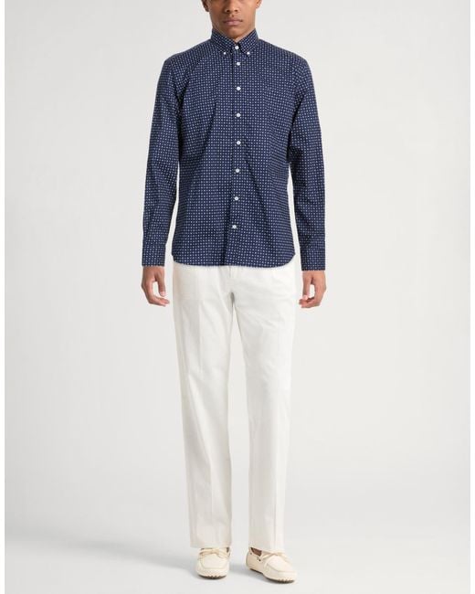 Camisa Hackett de hombre de color Blue