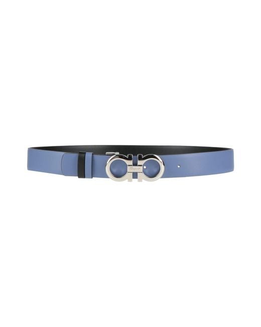 Cinturón Ferragamo de color Blue
