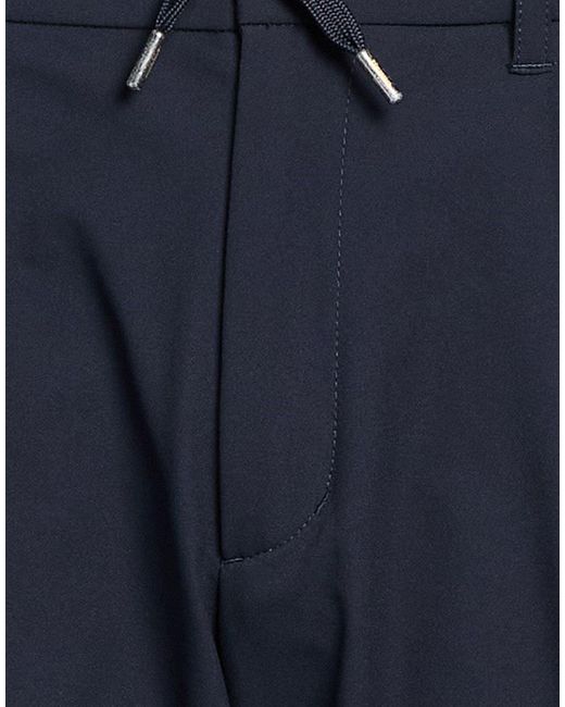 Herno Blue Midnight Pants Polyester for men
