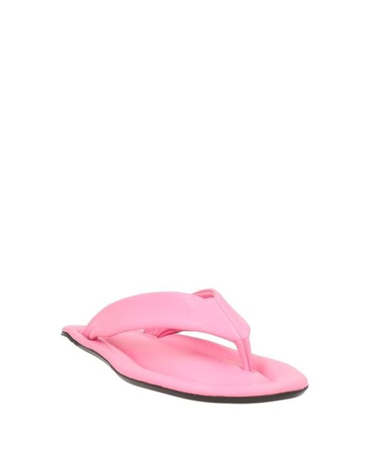 By Far Pink Thong Sandal