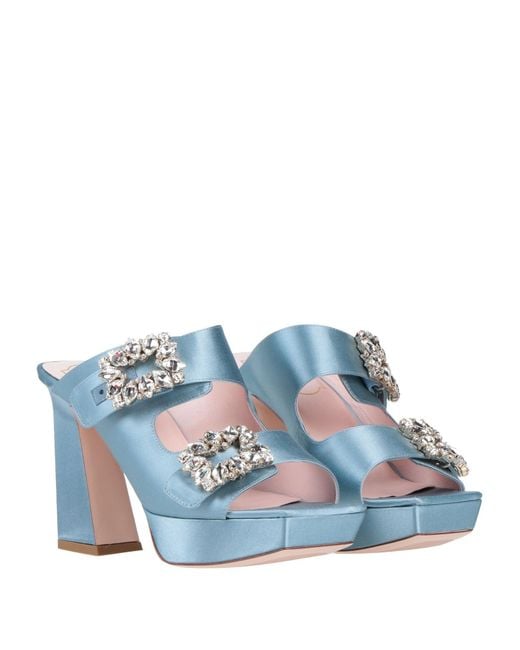 Roger Vivier Blue Sandals