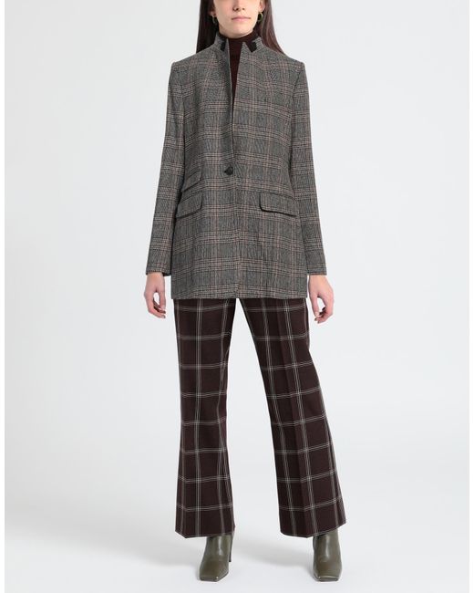 Rag & Bone Gray Blazer Cotton, Wool, Polyester