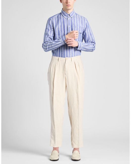 Boglioli Natural Pants for men