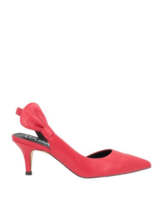 Luciano Barachini Pink Pumps Leather