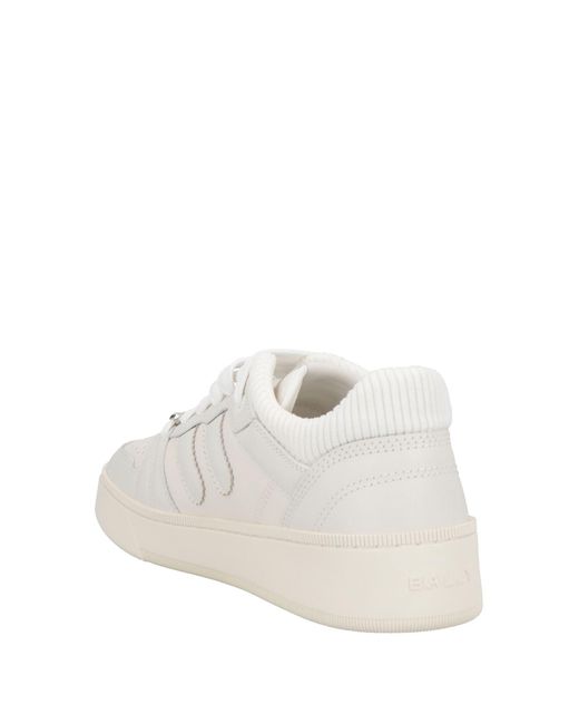 Bally White Trainers for men