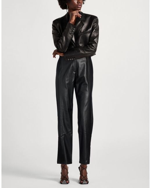 Manila Grace Black Trouser