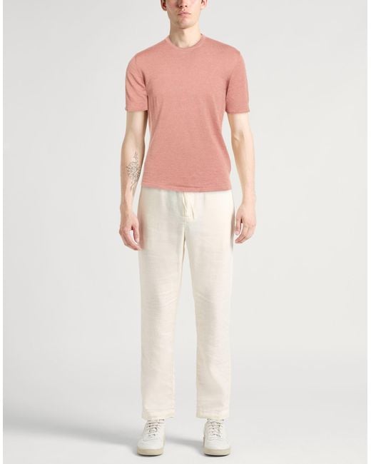Roberto Collina Pink Jumper for men