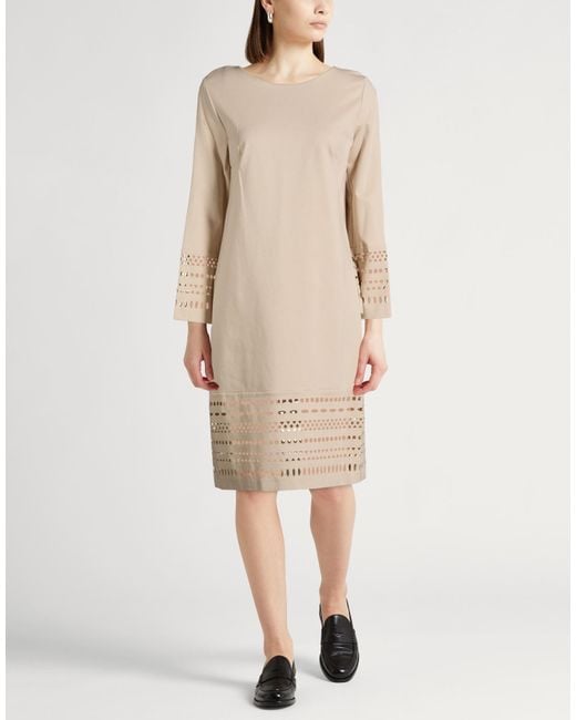 MEIMEIJ Natural Midi Dress