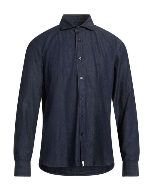 Peuterey Blue Shirts for men