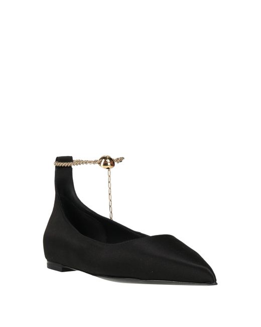 Ferragamo Black Ballet Flats