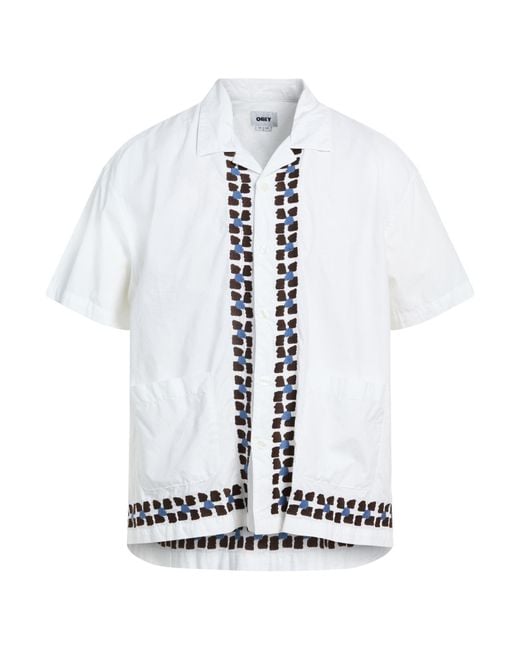 Obey Hemd in White für Herren