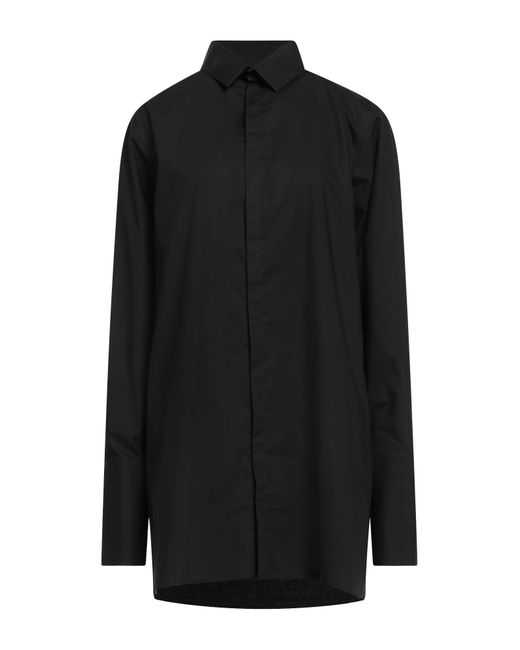 MM6 by Maison Martin Margiela Black Shirt Cotton