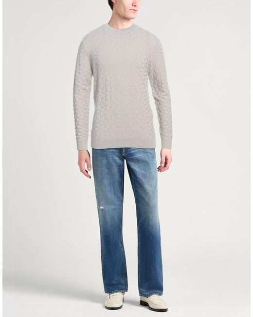 Pullover Giorgio Armani pour homme en coloris White