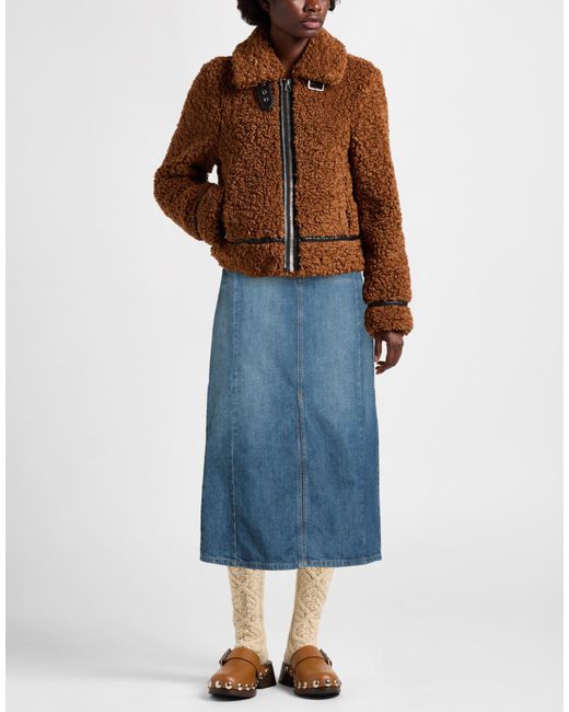 Weekend by Maxmara Blue Denim Skirts