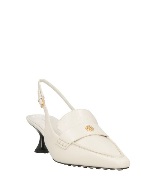Tory Burch White Pumps
