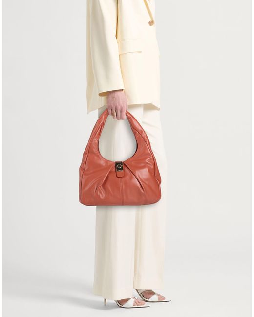 Borbonese Red Handbag