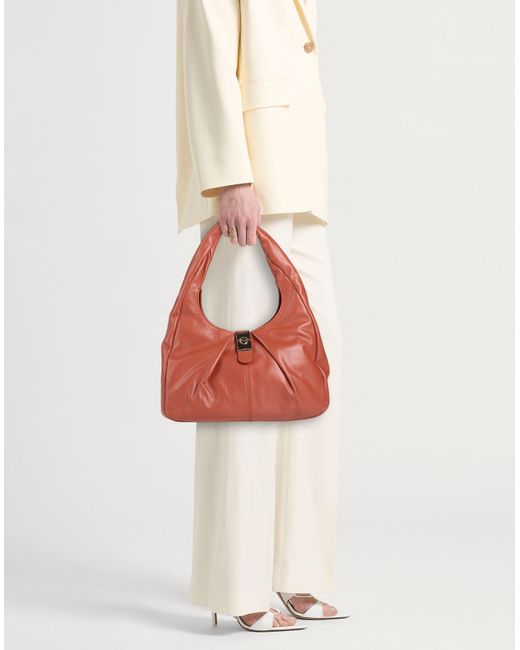 Borbonese Red Handbag
