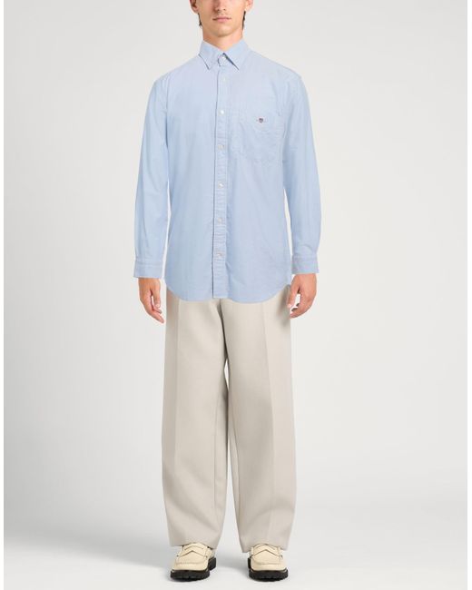 Camisa Gant de hombre de color Blue