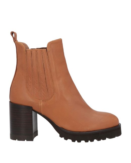 KARIDA Brown Ankle Boots