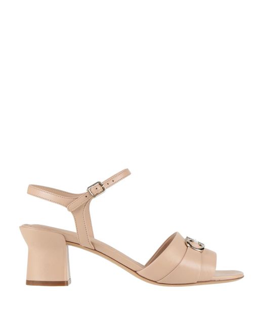 Ferragamo Natural Sandals
