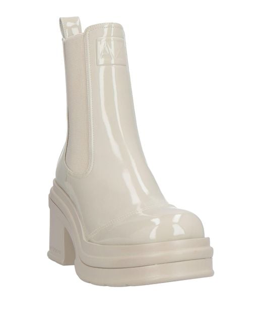 ARMANI EXCHANGE Natural Ankle Boots
