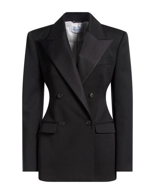 Givenchy Black Blazer Wool