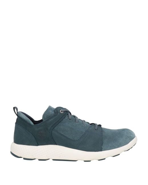 Timberland Blue Sneakers Leather for men