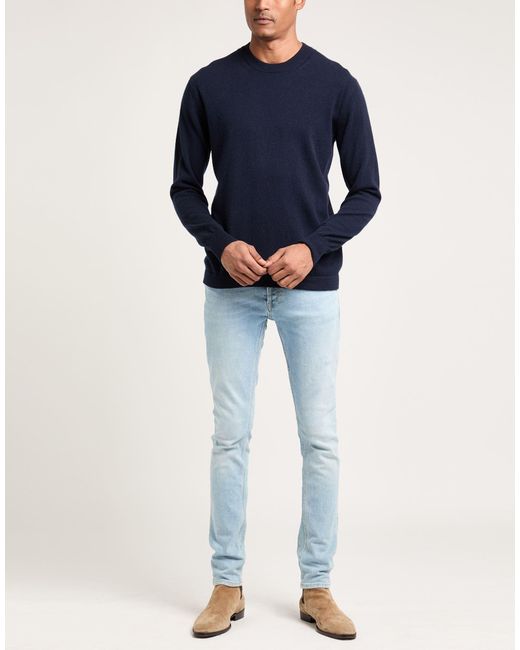 Paolo Pecora Blue Sweaters for men
