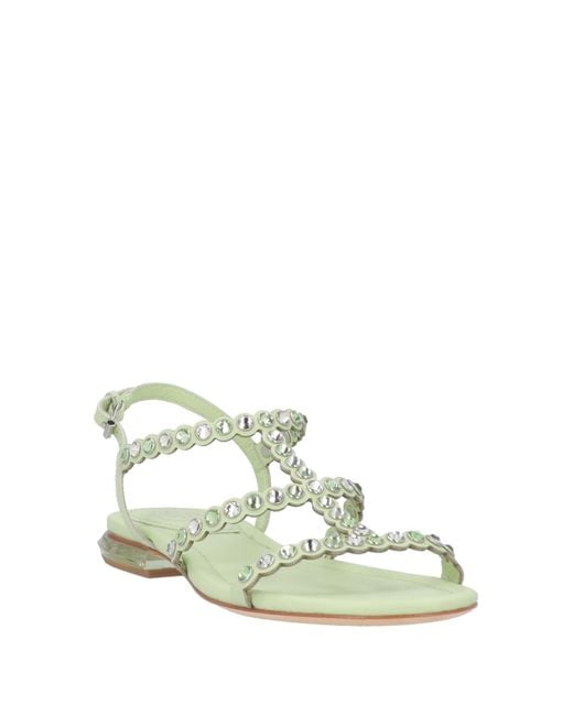Ash Green Sandals