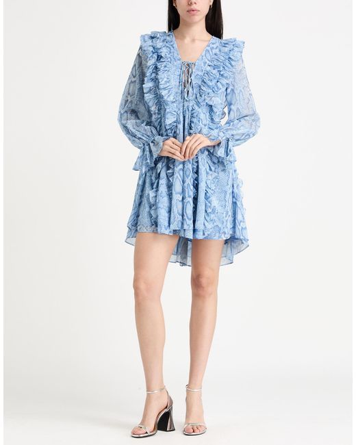 No Secrets Blue Mini Dresses