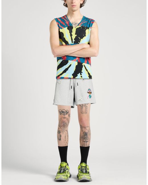 Members of The Rage Gray Shorts & Bermuda Shorts Cotton for men