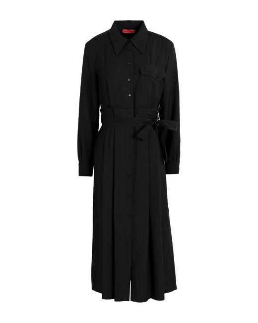 MAX&Co. Black Midi Dress