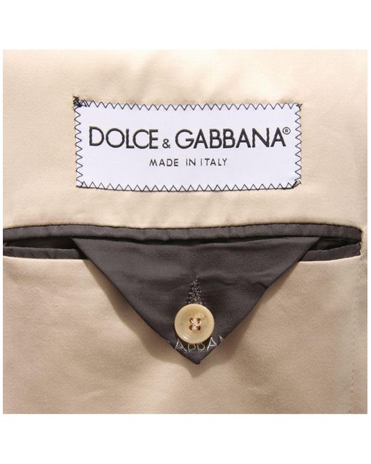 Dolce & Gabbana Anzug in Natural für Herren