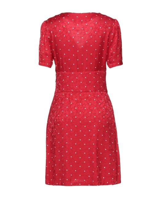 Maje Red Mini Dresses