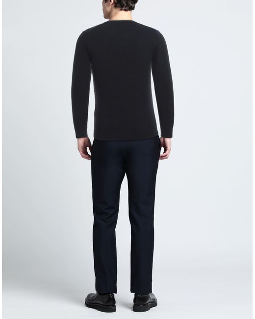 Brooksfield Blue Midnight Sweater Wool, Cotton, Polyamide for men