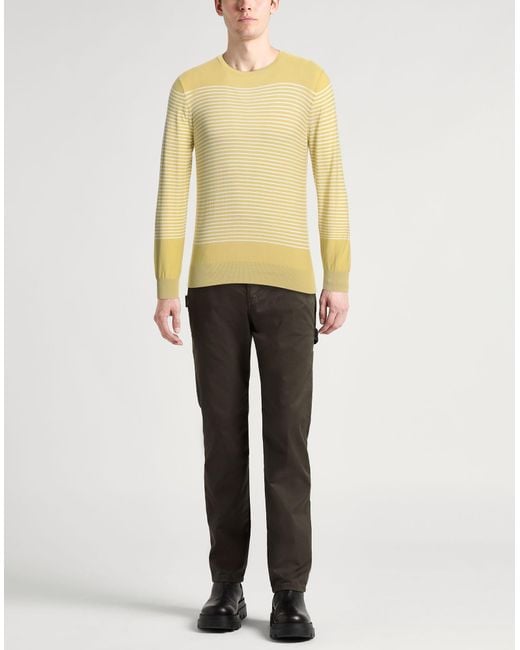 Pullover di Malo in Yellow da Uomo