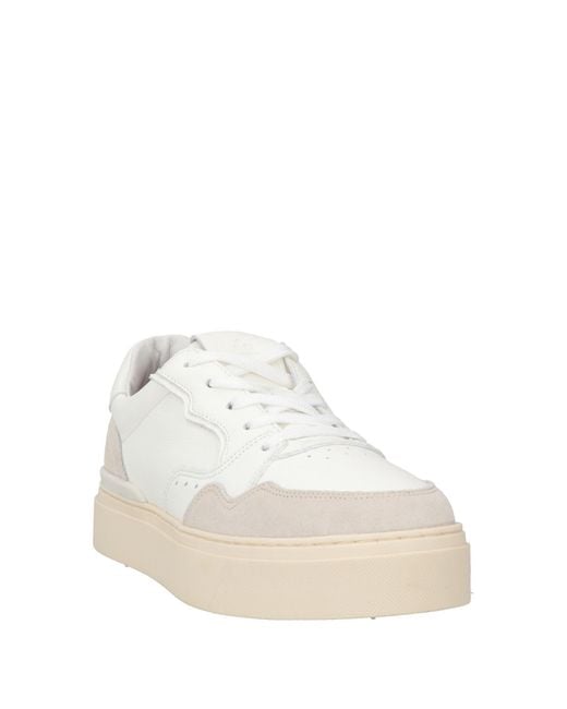 Peuterey White Light Sneakers Leather