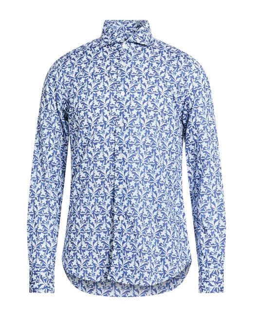 Fedeli Blue Shirts for men