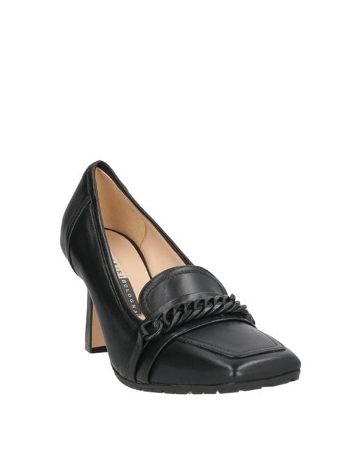 Chiarini Bologna Black Loafers Leather