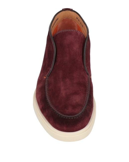 Santoni Brown Ankle Boots for men